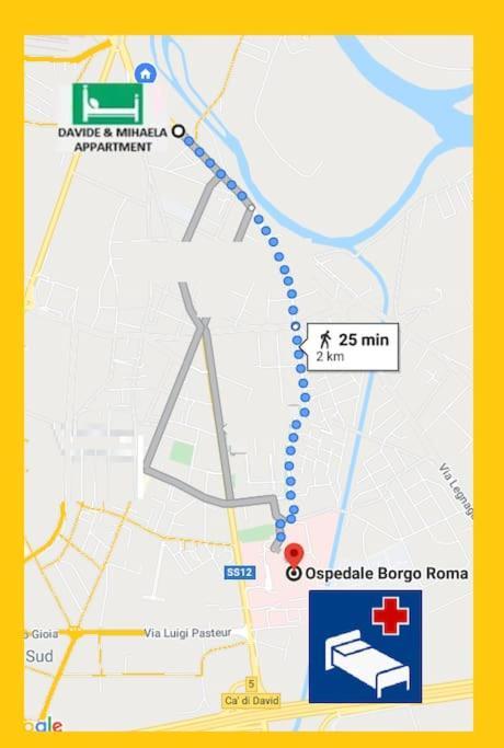 La Casa Di Davide Con Giardino E Garage Apartment Verona Ngoại thất bức ảnh